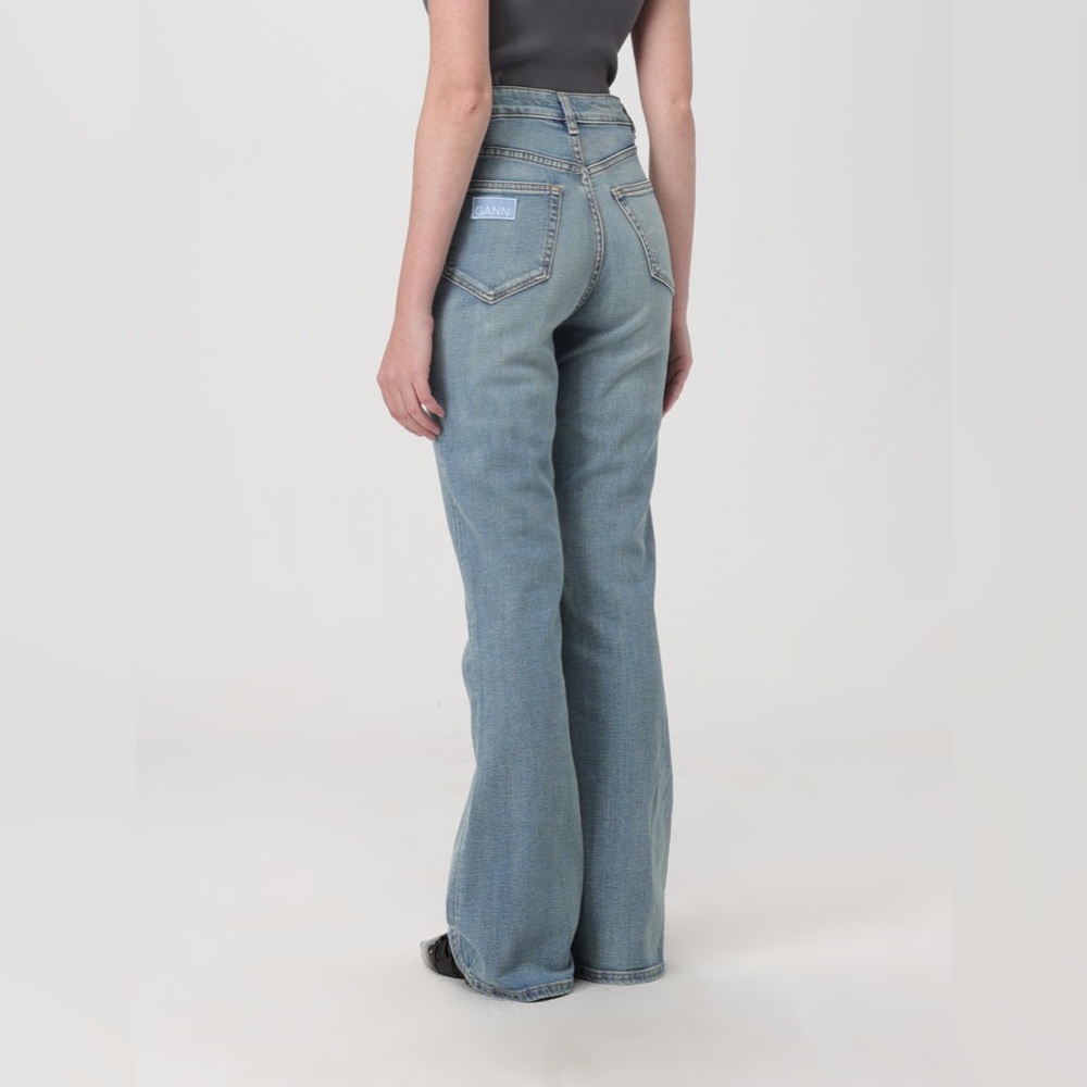 NWOT GANNI Blue Women's Jeans Bootcut